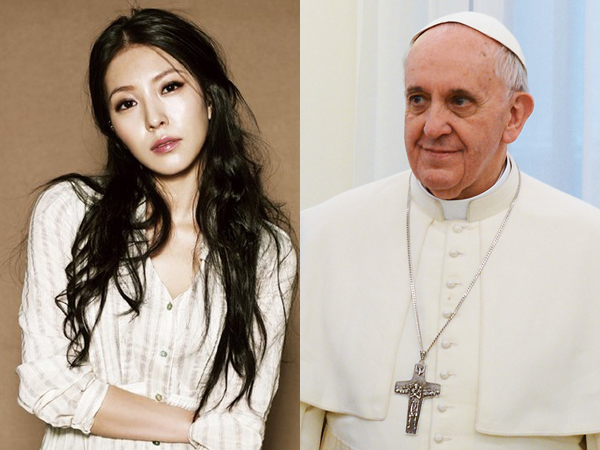 Sibuk SMTown, BoA Tetap Sempatkan Bertemu Paus Francis di Korea Selatan